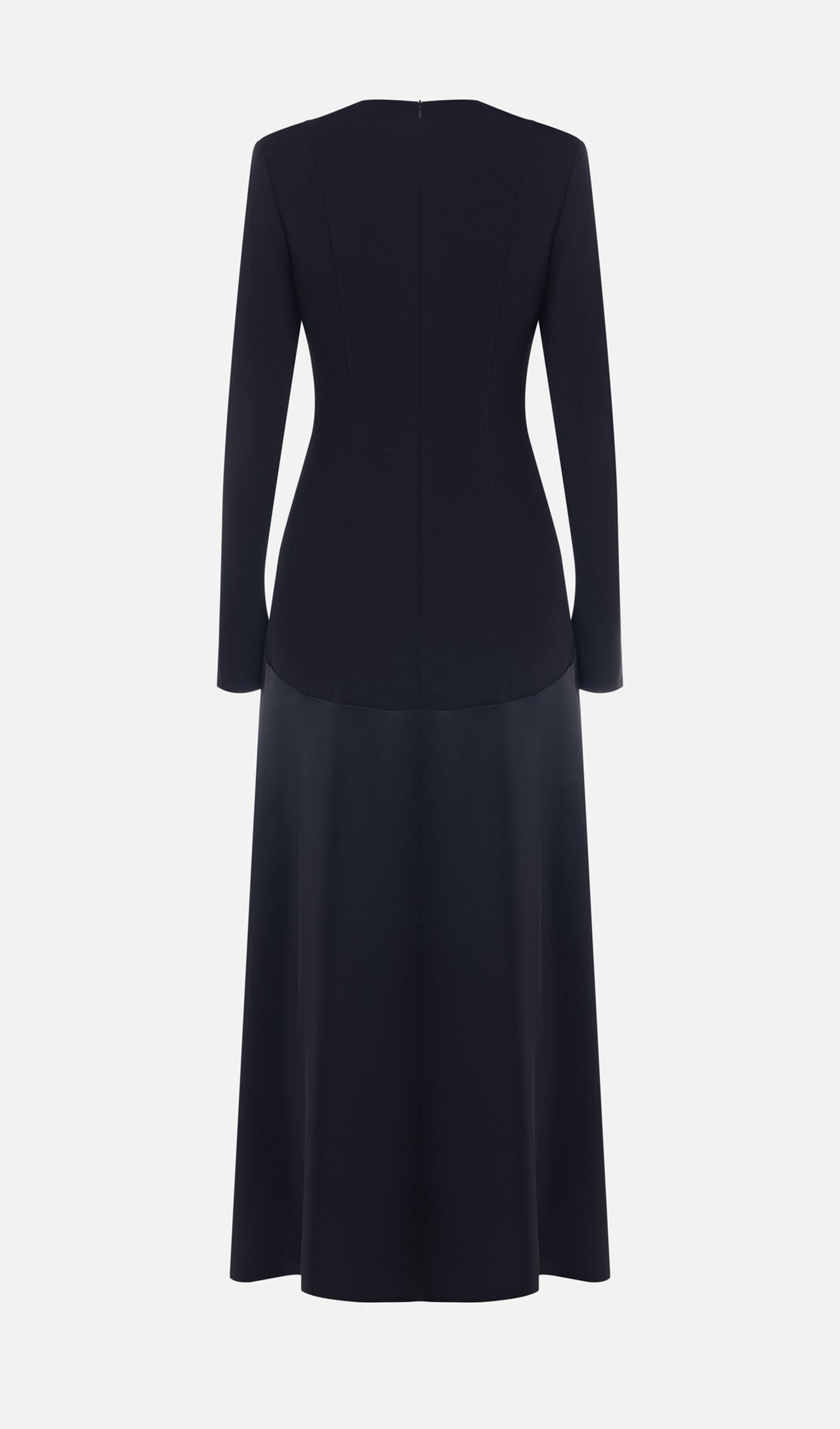 Lola - Knitted Satin Maxi Dress