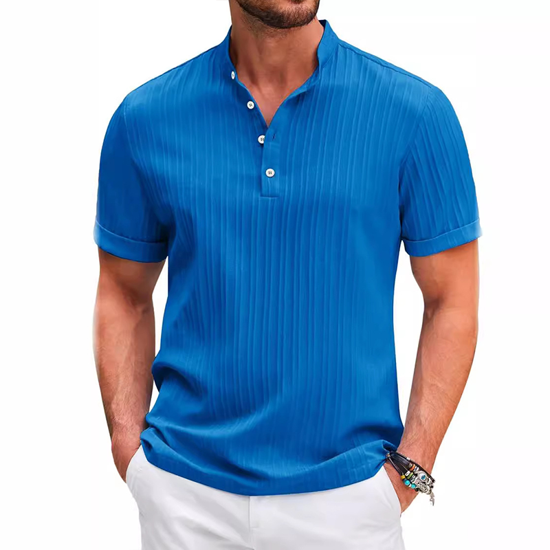 Haze - Striped Short Sleeve Shirt