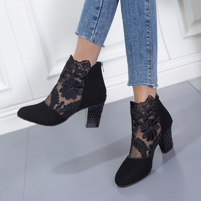 Suri - Lace Mesh Shoes