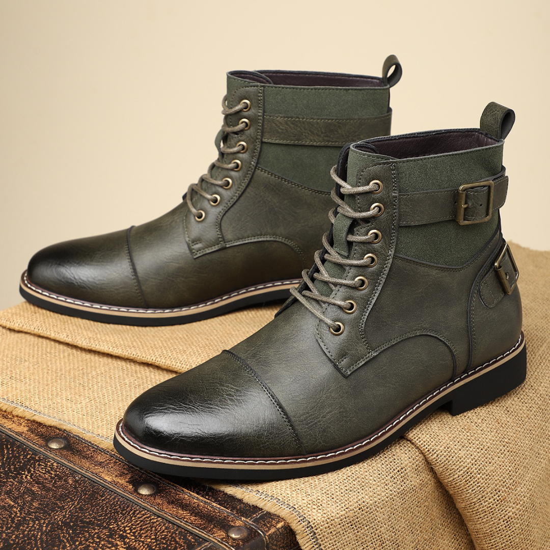 Xavier - Rugged Zip Boots