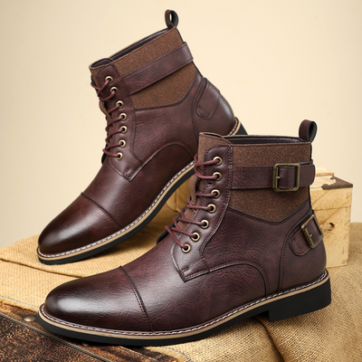 Xavier - Rugged Zip Boots