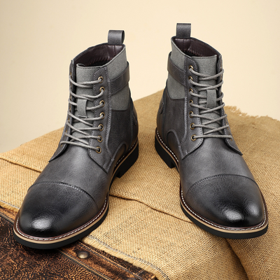 Xavier - Rugged Zip Boots