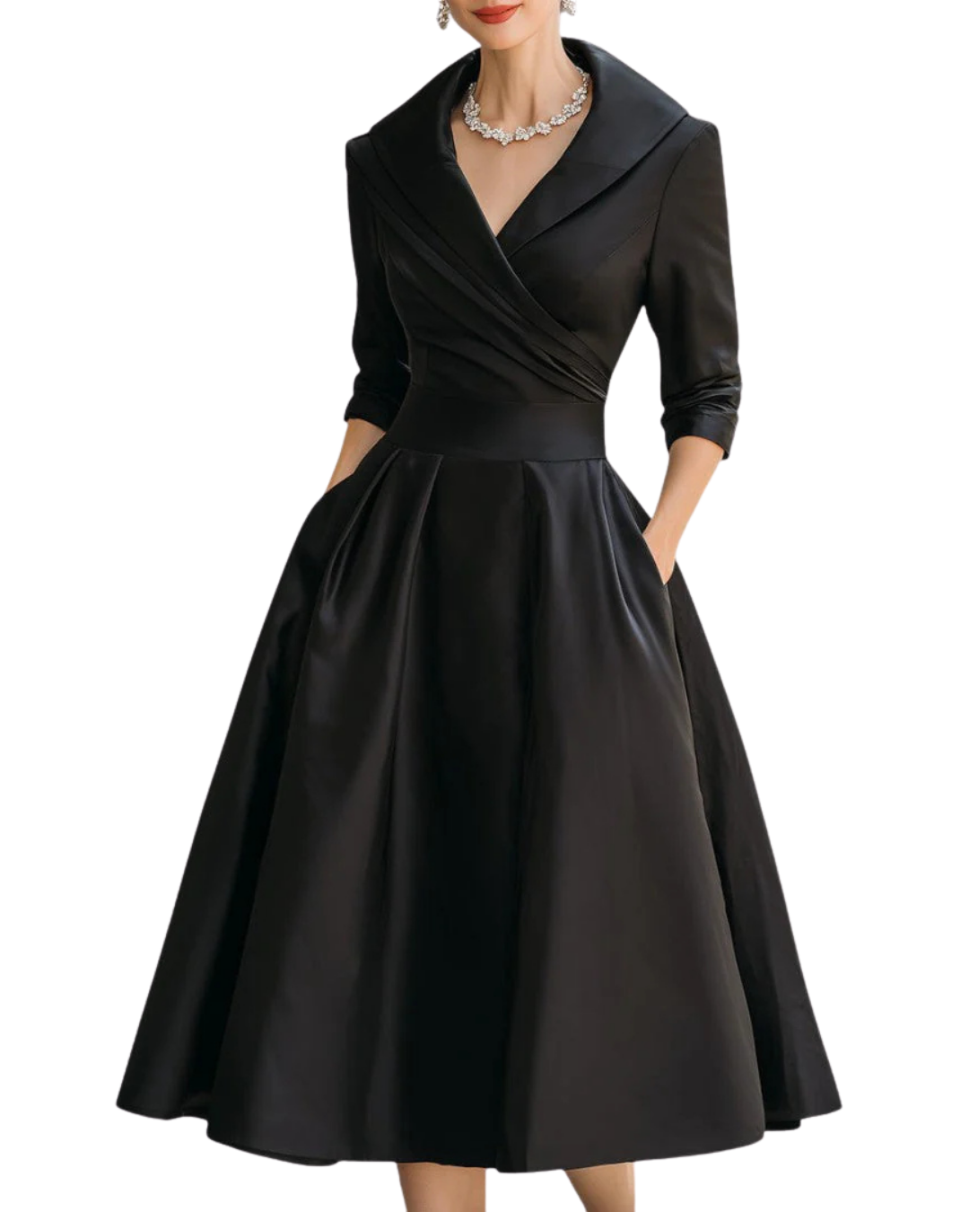 Marley Quinn - Elegant Midi Dress