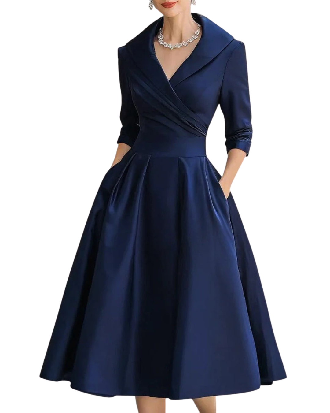 Marley Quinn - Elegant Midi Dress