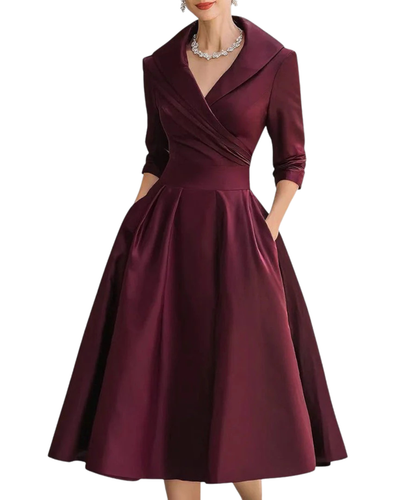 Marley Quinn - Elegant Midi Dress