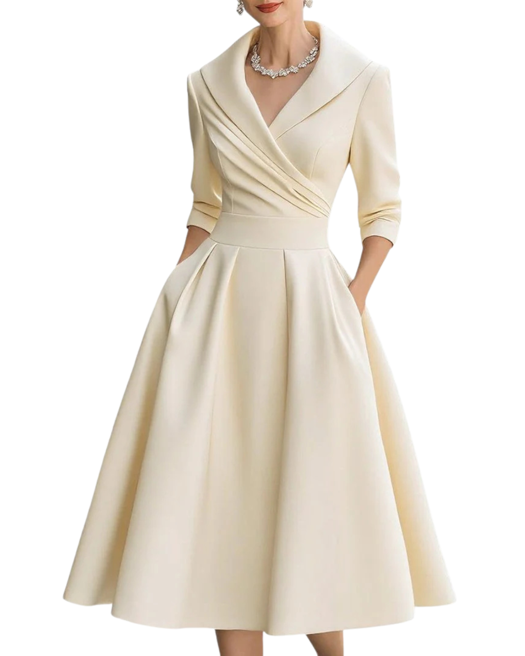 Marley Quinn - Elegant Midi Dress