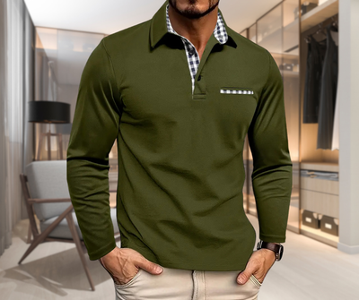 Elliot - Long Sleeved Polo