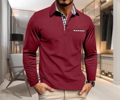 Elliot - Long Sleeved Polo