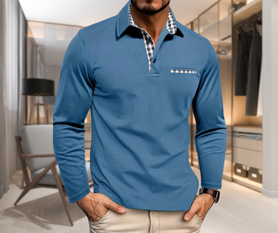 Elliot - Long Sleeved Polo