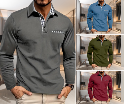 Elliot - Long Sleeved Polo