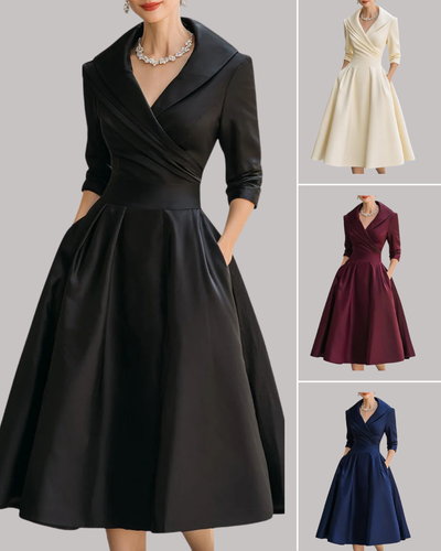 Marley Quinn - Elegant Midi Dress