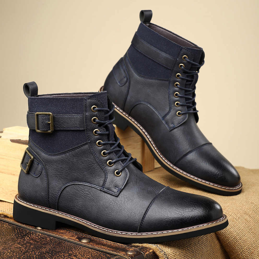 Xavier - Rugged Zip Boots