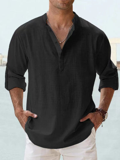 David - Breathable Linen Shirt