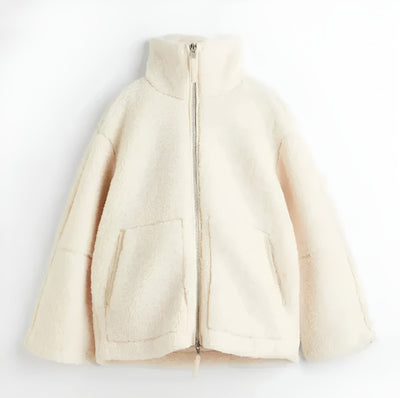 Kaja – Soft Teddy Coat