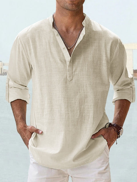 David - Breathable Linen Shirt