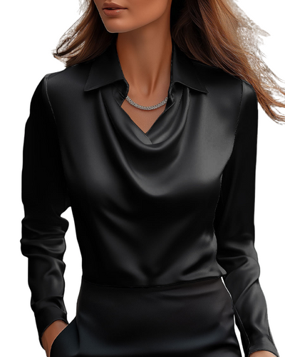 Nina - Satin Blouse