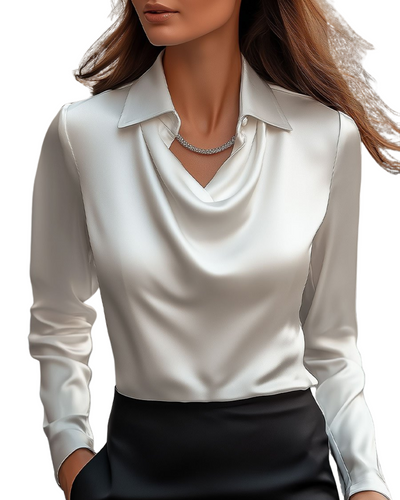 Nina - Satin Blouse