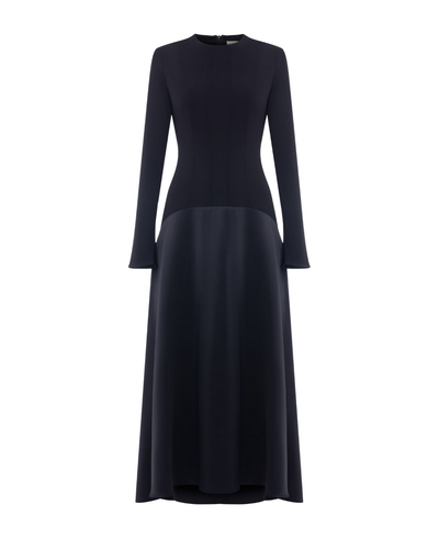 Lola - Knitted Satin Maxi Dress