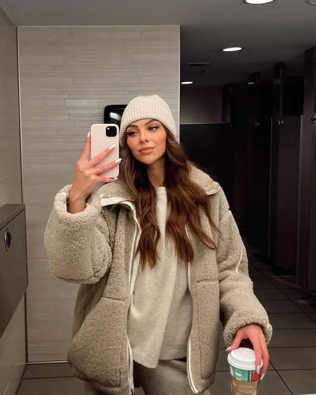 Kaja – Soft Teddy Coat