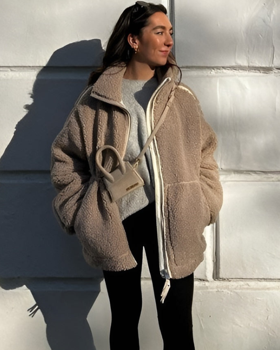 Kaja – Soft Teddy Coat