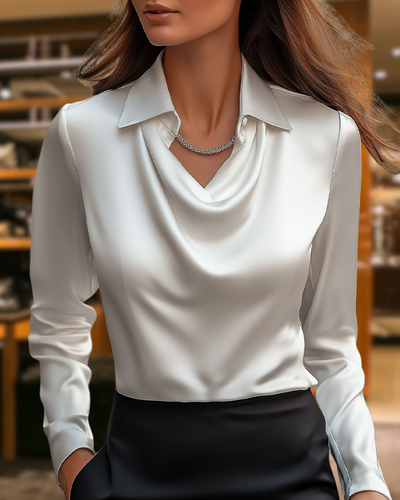 Nina - Satin Blouse