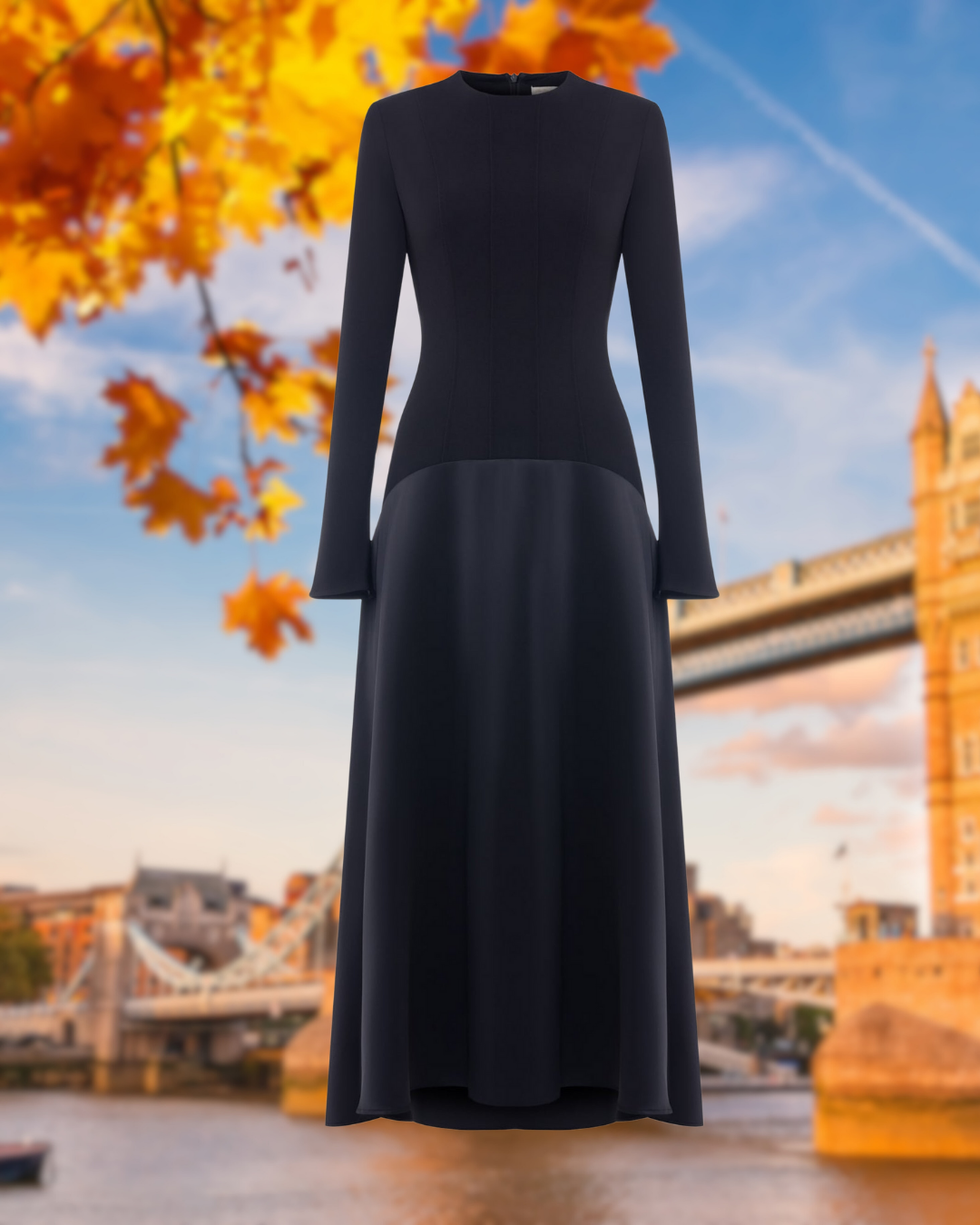 Lola - Knitted Satin Maxi Dress