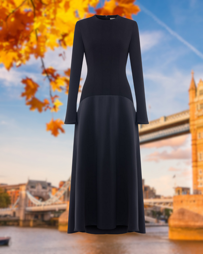 Lola - Knitted Satin Maxi Dress